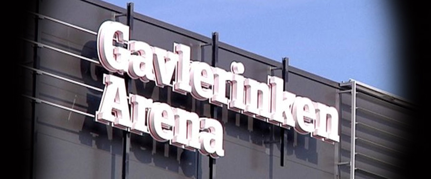 Gavlerinken Arena där Industrimässan i mikroskopi och labinstrument hålls