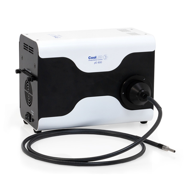 Mikroskopi fluorescensbelysning CoolLED pE-800
